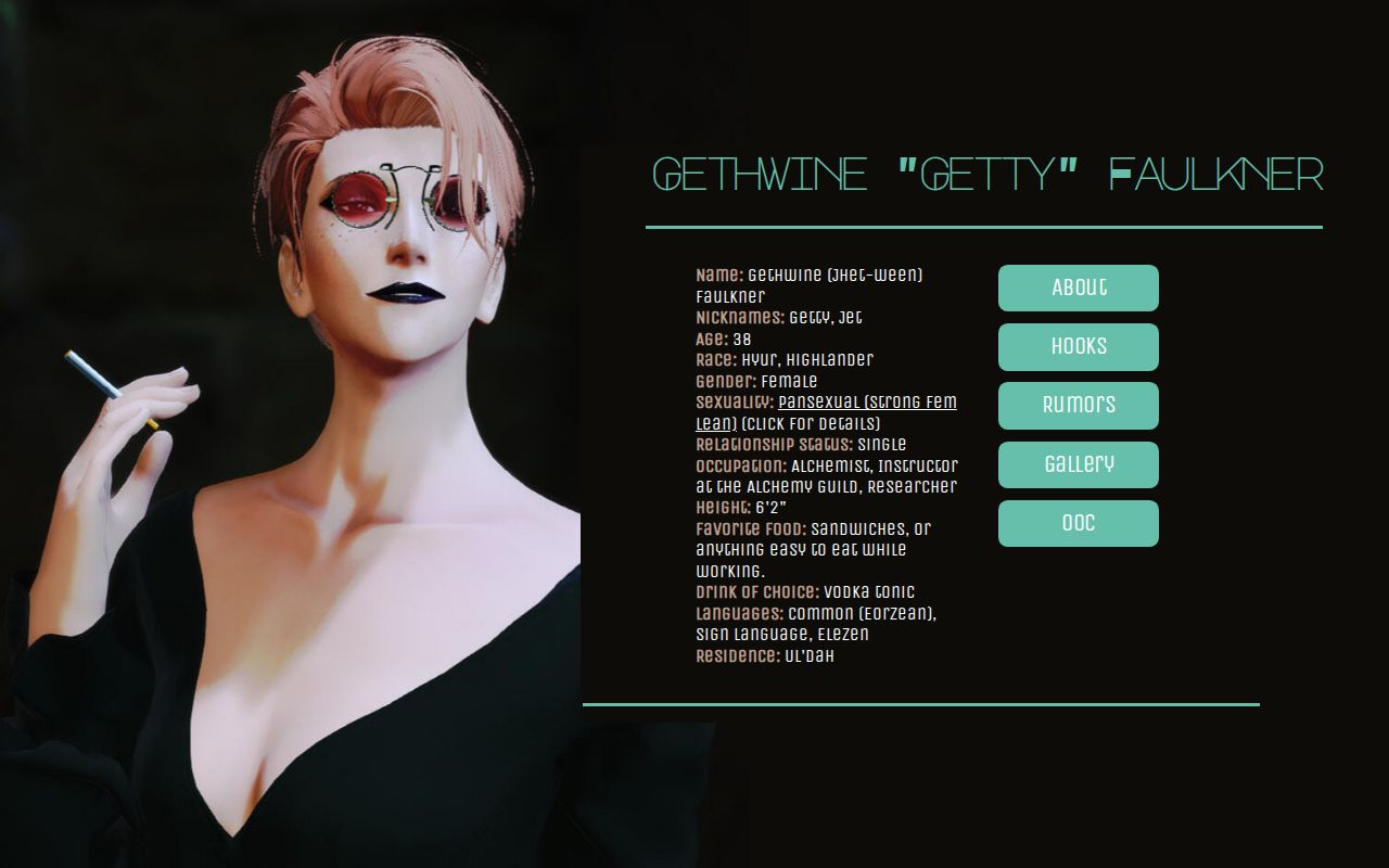 Carrd profile picture for @getty